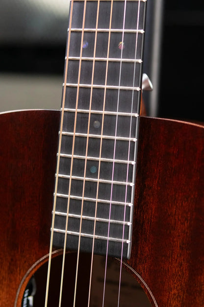 Martin D Jr-E StreetMaster Acoustic/Electric Guitar - Dark Distressed Mahogany with Gig Bag