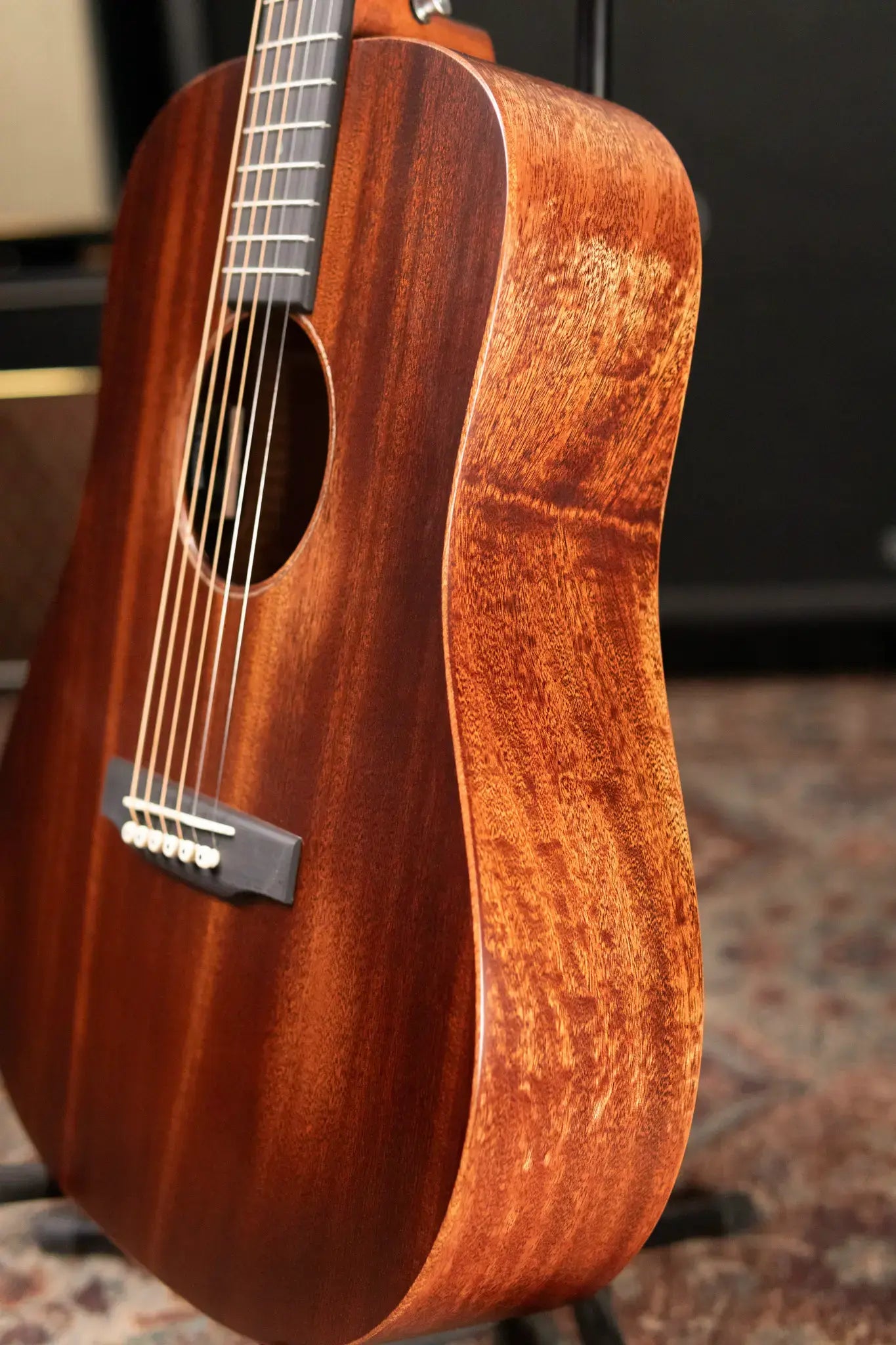 Martin D Jr-E Street Master Dreadnought Acoustic/Electric Guitar with Gig Bag