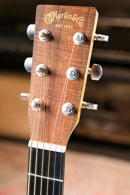 Martin D-X1E Dreadnought Acoustic/Electric Guitar - Koa with Gig Bag
