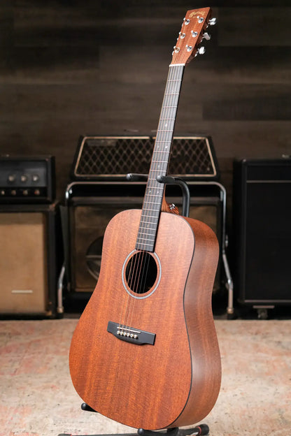 Martin D-X1E Dreadnought Acoustic/Electric Guitar - Mahogany with Gig Bag