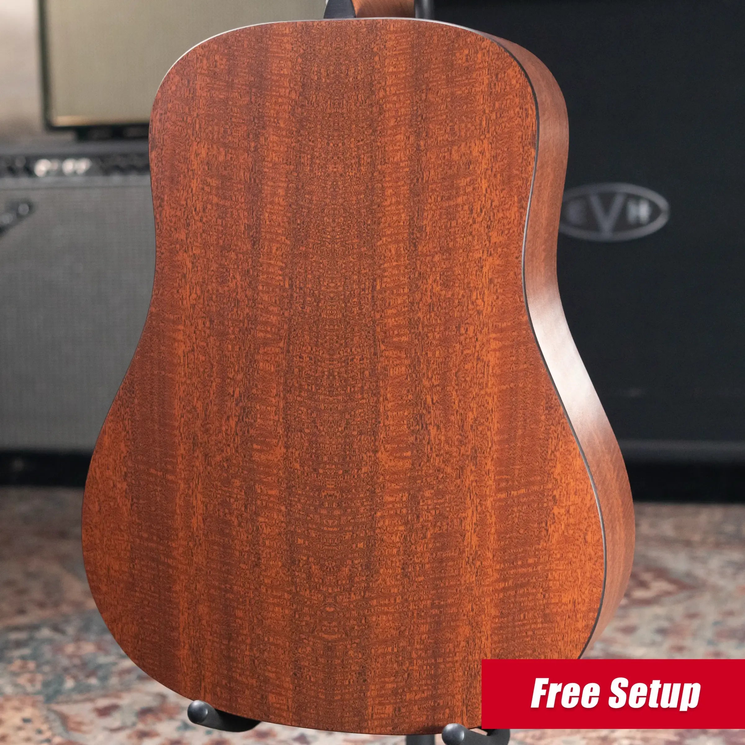 Martin D-X2E Acoustic/Electric Guitar - Mahogany with Gig Bag