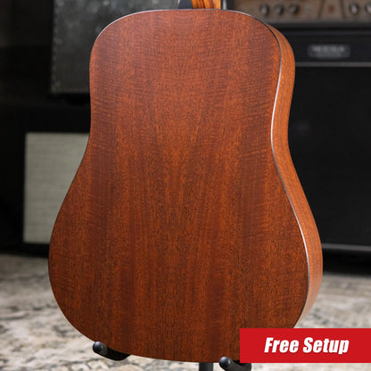 Martin D-X2E Acoustic/Electric Guitar - Mahogany with Gig Bag