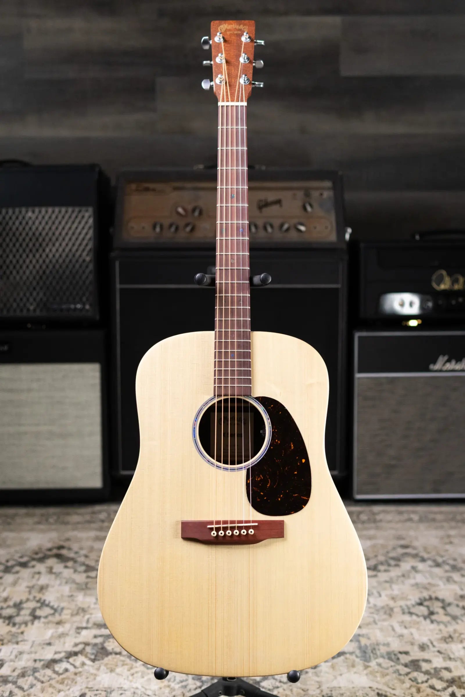 Martin D-X2E Acoustic/Electric Guitar - Mahogany with Gig Bag