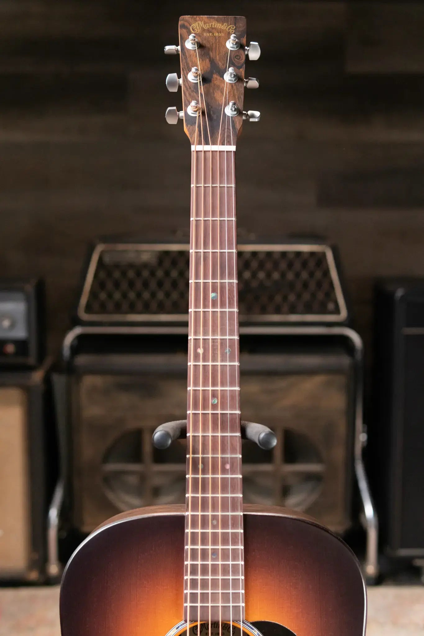Martin D-X2E Acoustic/Electric Guitar - Ziricote Burst with Gig Bag