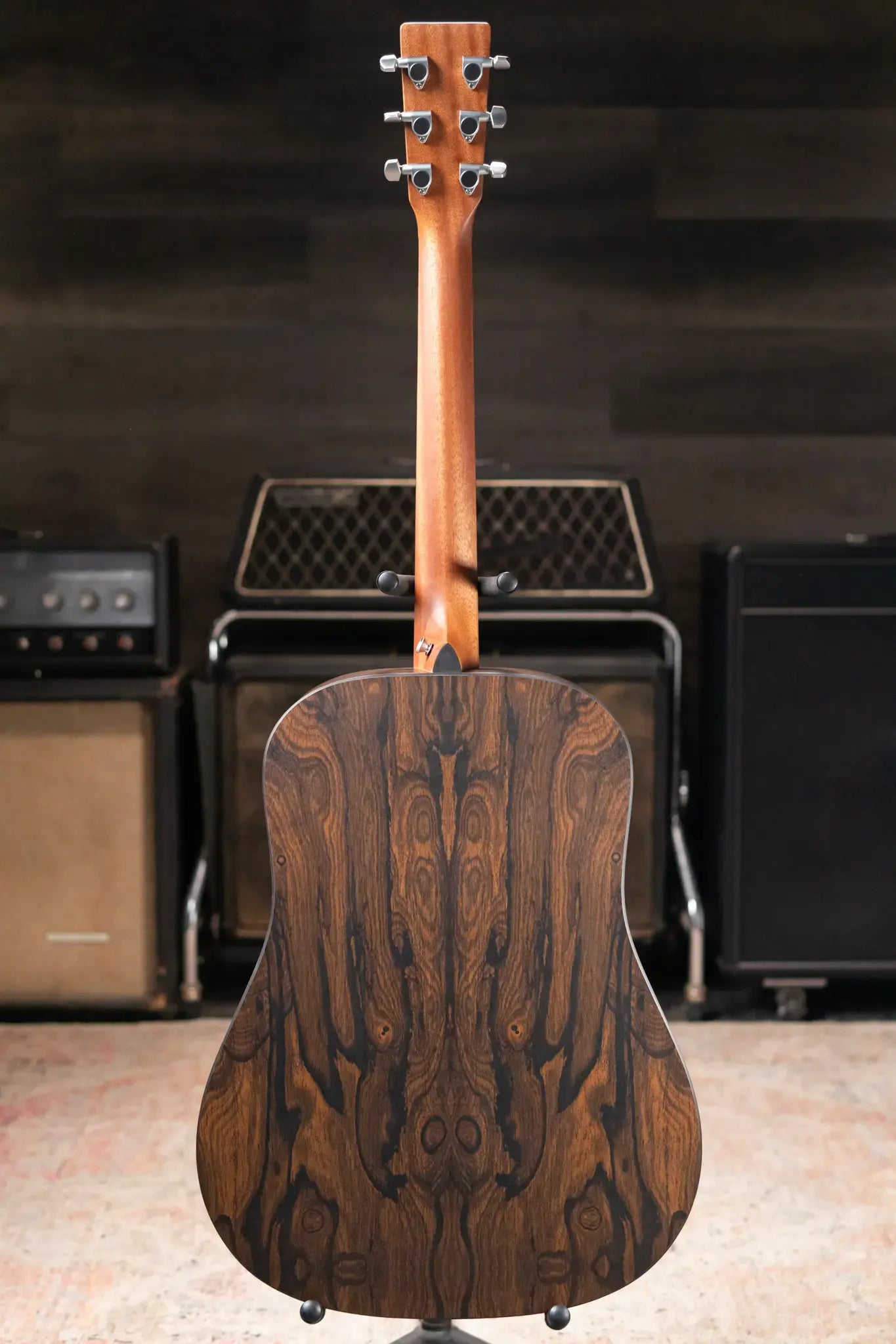 Martin D-X2E Acoustic/Electric Guitar - Ziricote Burst with Gig Bag