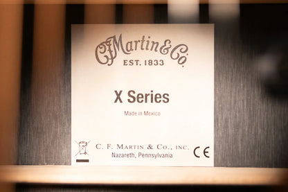 Martin D-X2E Acoustic/Electric Guitar - Ziricote Burst with Gig Bag