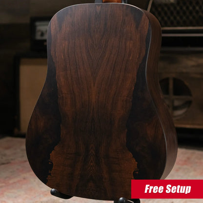 Martin D-X2E Dreadnought Acoustic/Electric Guitar - Brazilian Rosewood HPL with Gig Bag