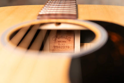 Martin D-X2E Dreadnought Acoustic/Electric Guitar - Brazilian Rosewood HPL with Gig Bag