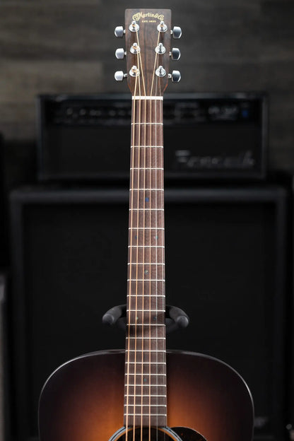 Martin D-X2E Dreadnought Acoustic/Electric Guitar - Ziricote Burst with Gig Bag