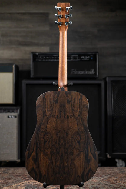 Martin D-X2E Dreadnought Acoustic/Electric Guitar - Ziricote Burst with Gig Bag