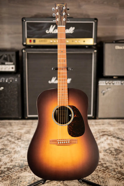 Martin D-X2E Dreadnought Acoustic/Electric Guitar - Ziricote Burst with Gig Bag