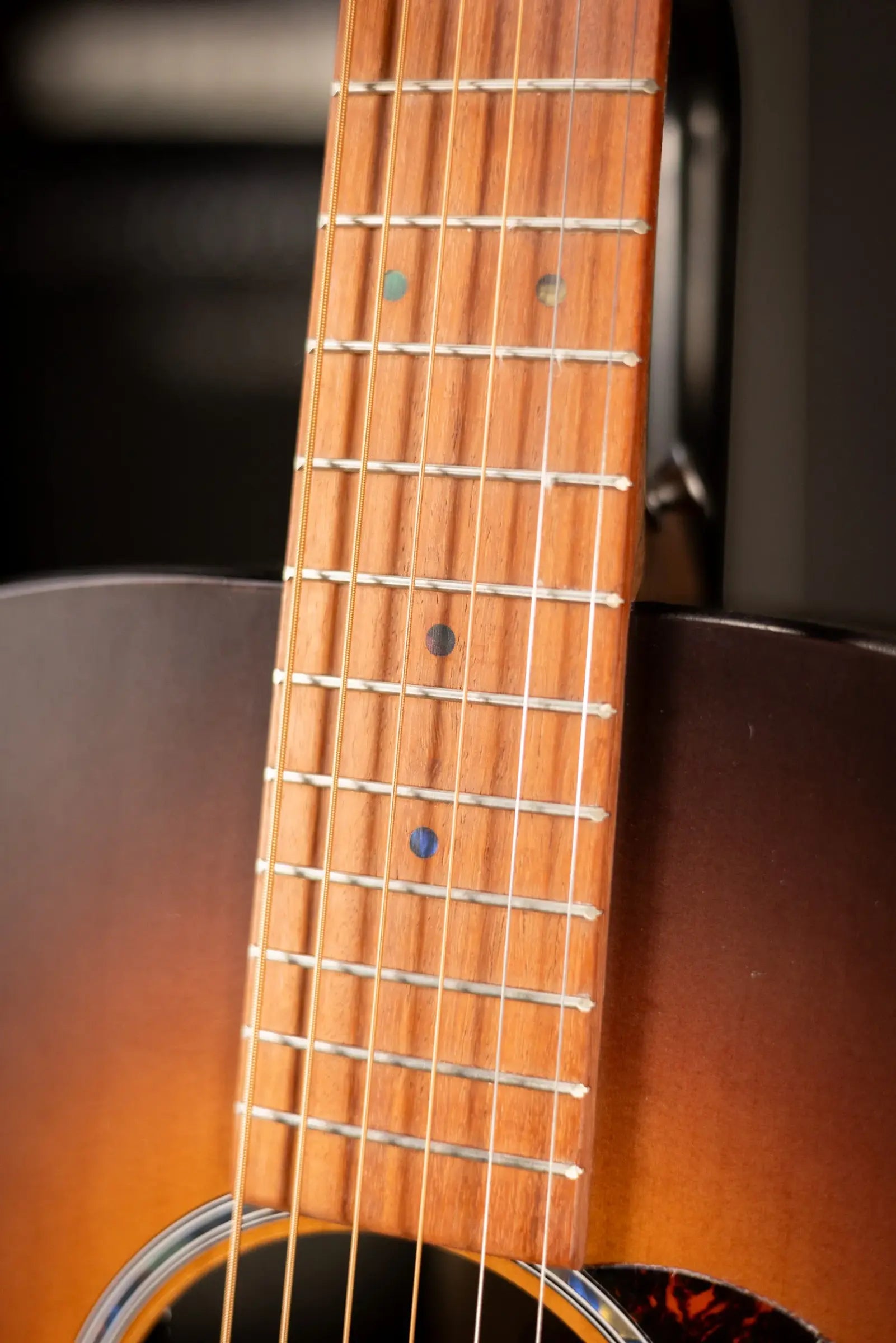 Martin D-X2E Dreadnought Acoustic/Electric Guitar - Ziricote Burst with Gig Bag