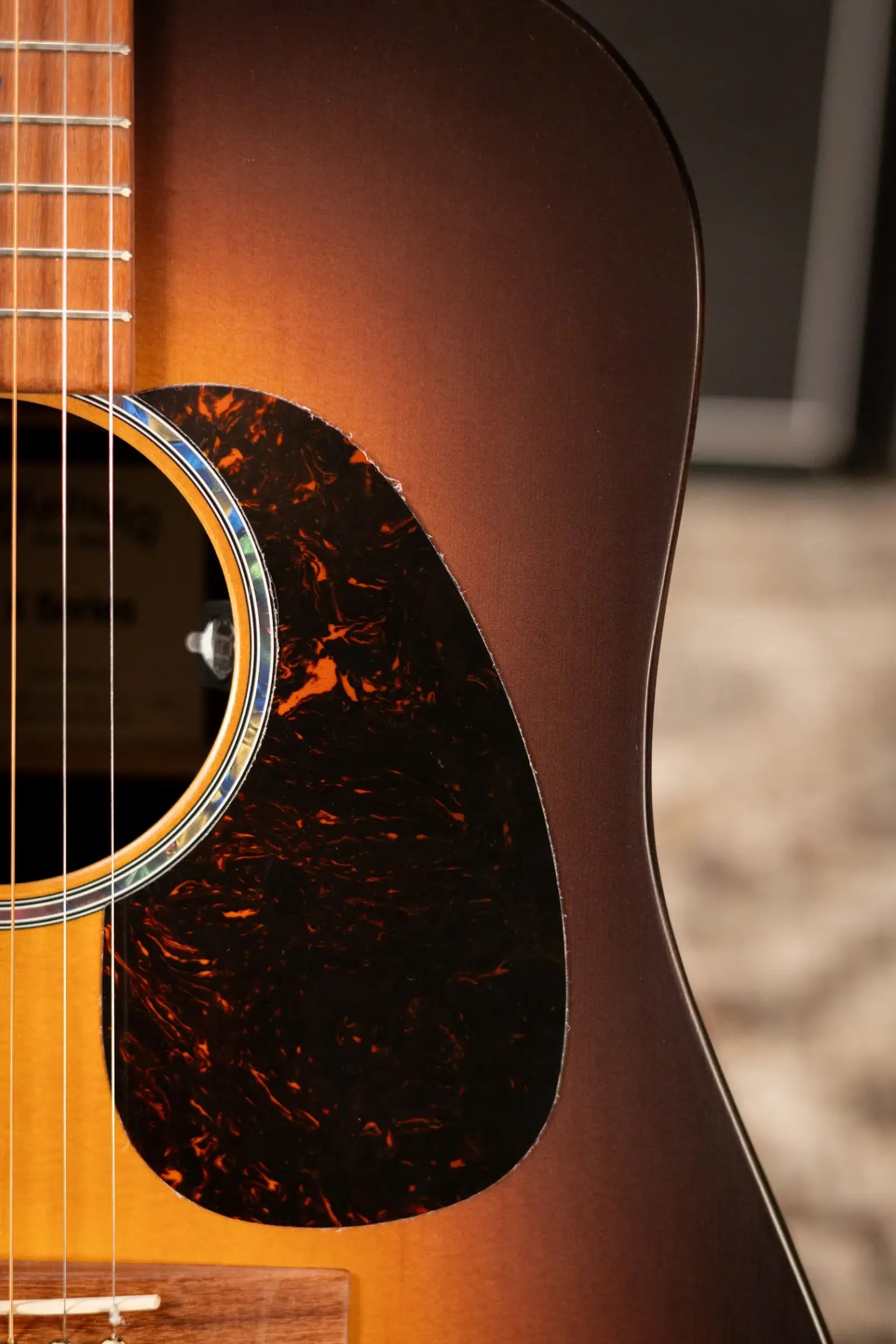 Martin D-X2E Dreadnought Acoustic/Electric Guitar - Ziricote Burst with Gig Bag
