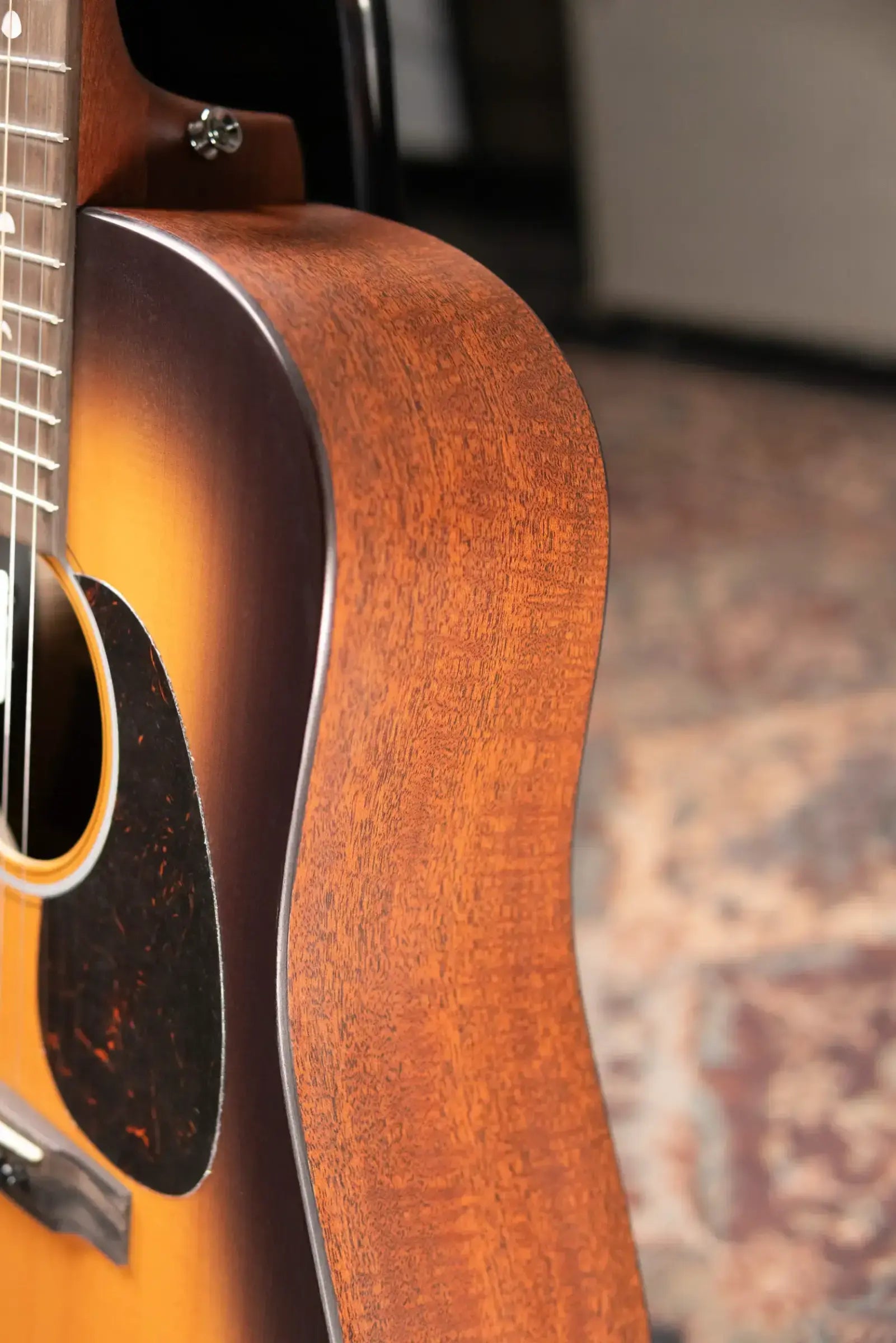 Martin D-X2E Molly Tuttle Signature Dreadnaught Acoustic/Electric Guitar - Spruce Burst with Gig Bag