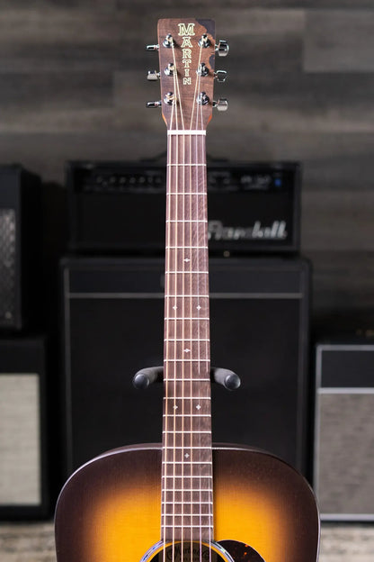 Martin D-X2e Brazilian Burst Special Acoustic/Electric Guitar with Gig Bag