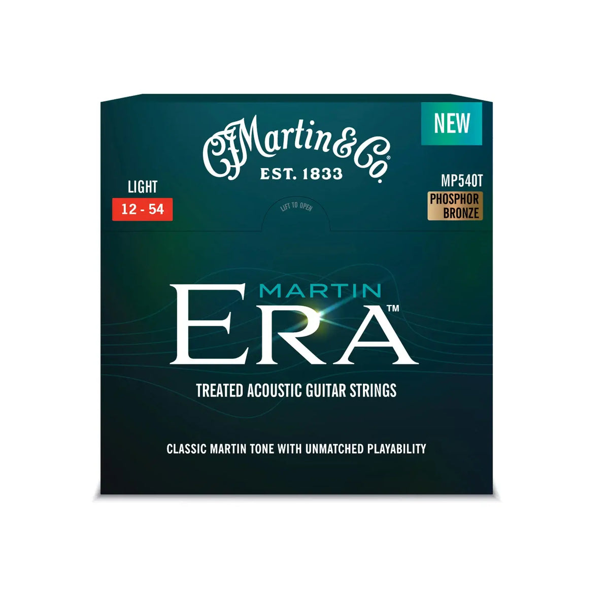 Martin Era Treated Acoustic Guitar Strings - .012-.054 Light