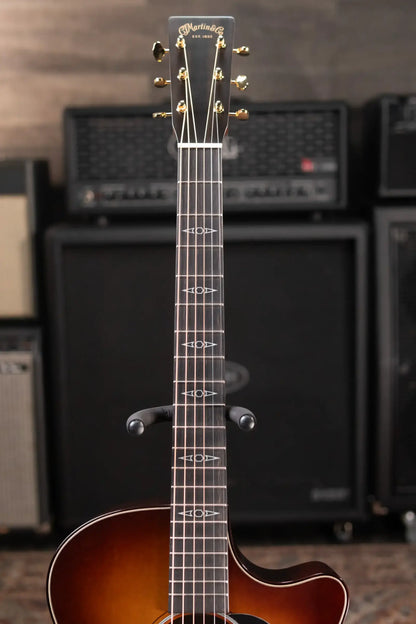 Martin GPCE Inception Maple Acoustic/Electric Guitar - Amber Fade Sunburst with Hardshell Case