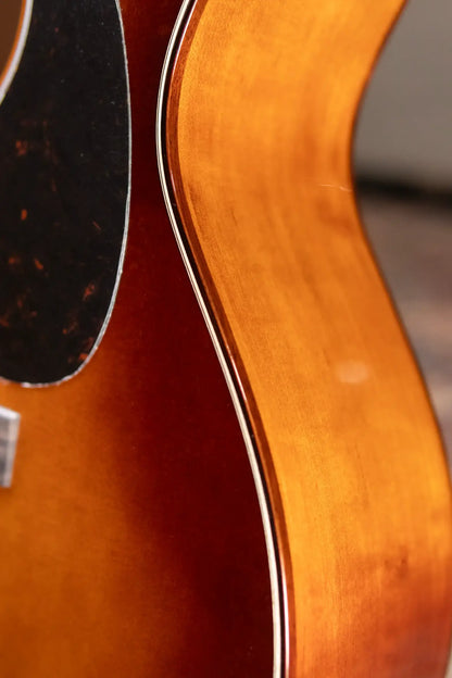 Martin GPCE Inception Maple Acoustic/Electric Guitar - Amber Fade Sunburst with Hardshell Case