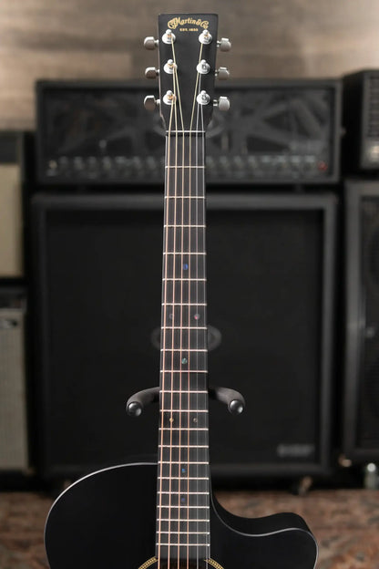Martin GPC-X1E Acoustic/Electric Guitar - Black with Gig Bag