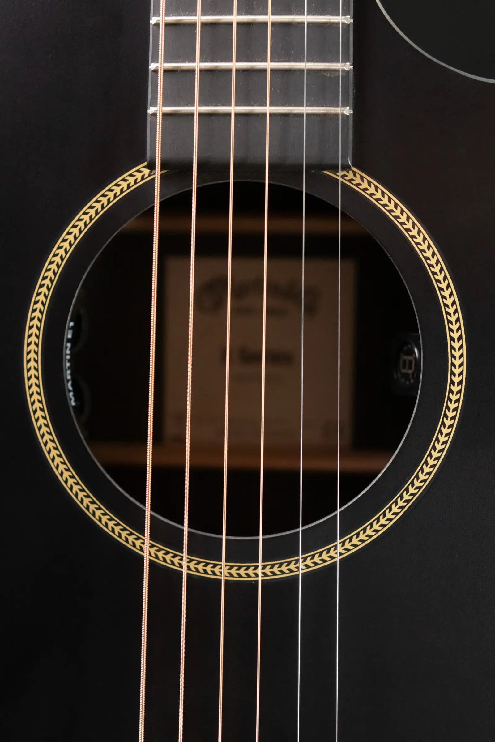 Martin GPC-X1E Acoustic/Electric Guitar - Black with Gig Bag