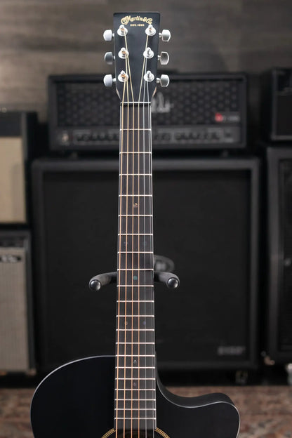 Martin GPC-X1E Acoustic/Electric Guitar - Black with Gig Bag