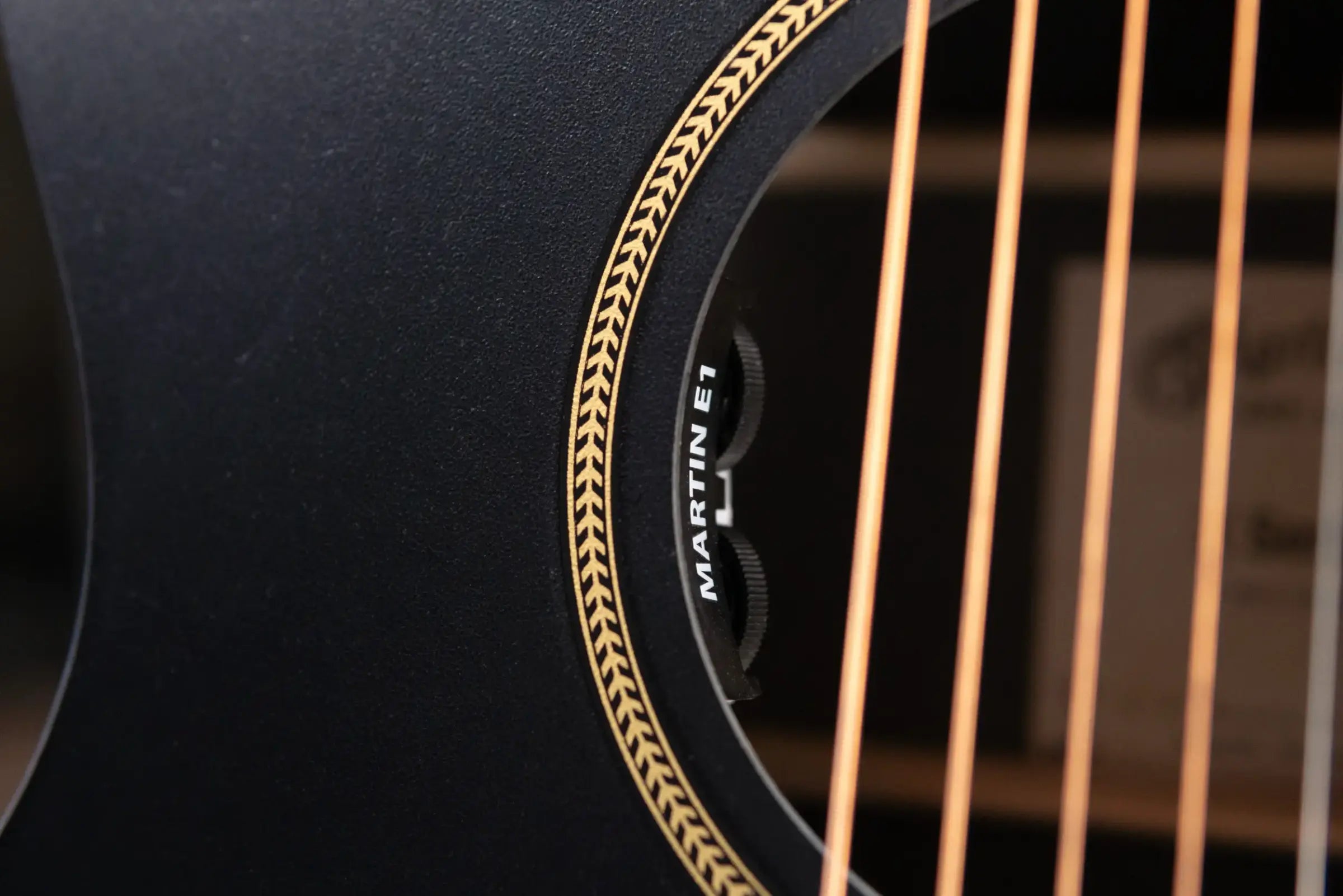 Martin GPC-X1E Acoustic/Electric Guitar - Black with Gig Bag