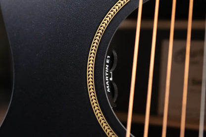 Martin GPC-X1E Acoustic/Electric Guitar - Black with Gig Bag