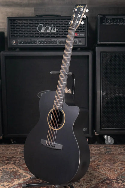 Martin GPC-X1E Acoustic/Electric Guitar - Black with Gig Bag