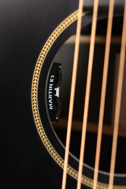 Martin GPC-X1E Acoustic Electric Guitar - Black with Gig Bag