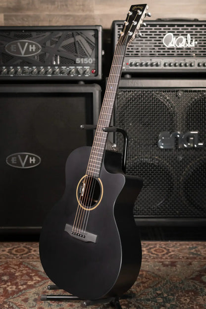 Martin GPC-X1E Acoustic Electric Guitar - Black with Gig Bag