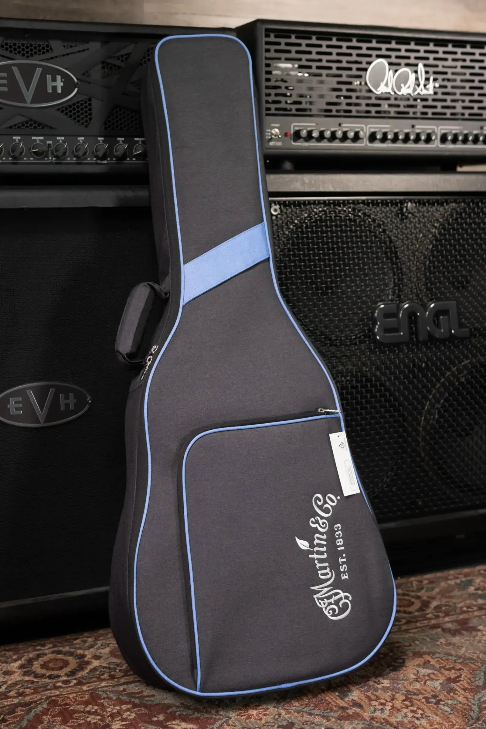 Martin GPC-X1E Black Grand Performance Acoustic/Electric Guitar with Gig Bag