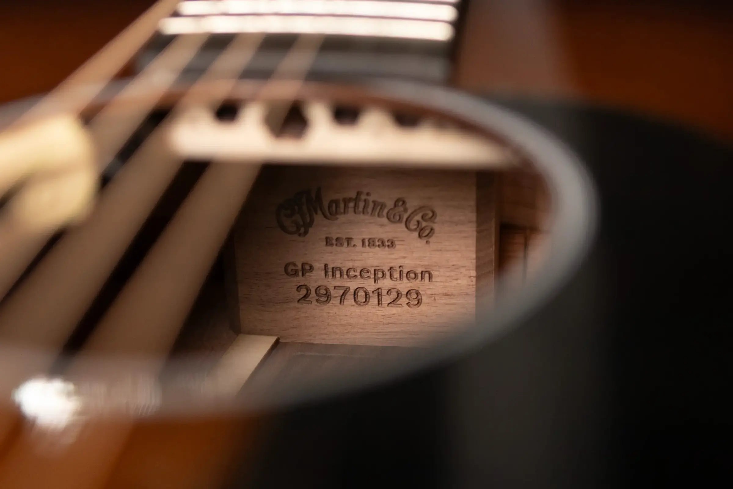 Martin GPE Inception Maple Acoustic/Electric Guitar with Hardshell Case - Floor Demo