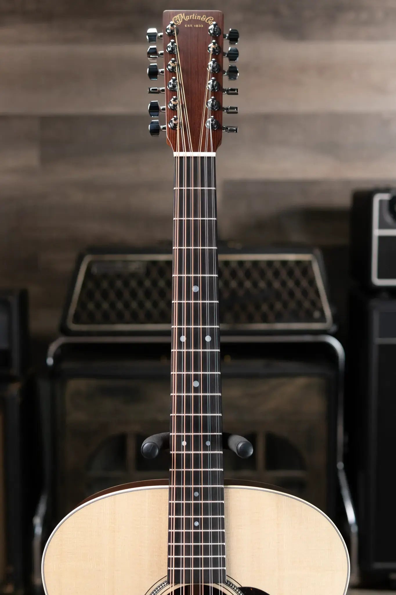 Martin Grand J-16E 12-String Acoustic/Electric Guitar with Gig Bag