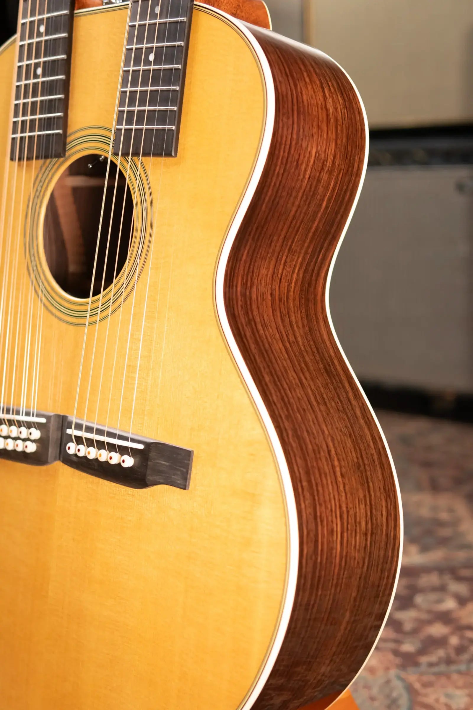 Martin Grand J-28E DN Double Neck Acoustic/Electric Guitar with Hardshell Case