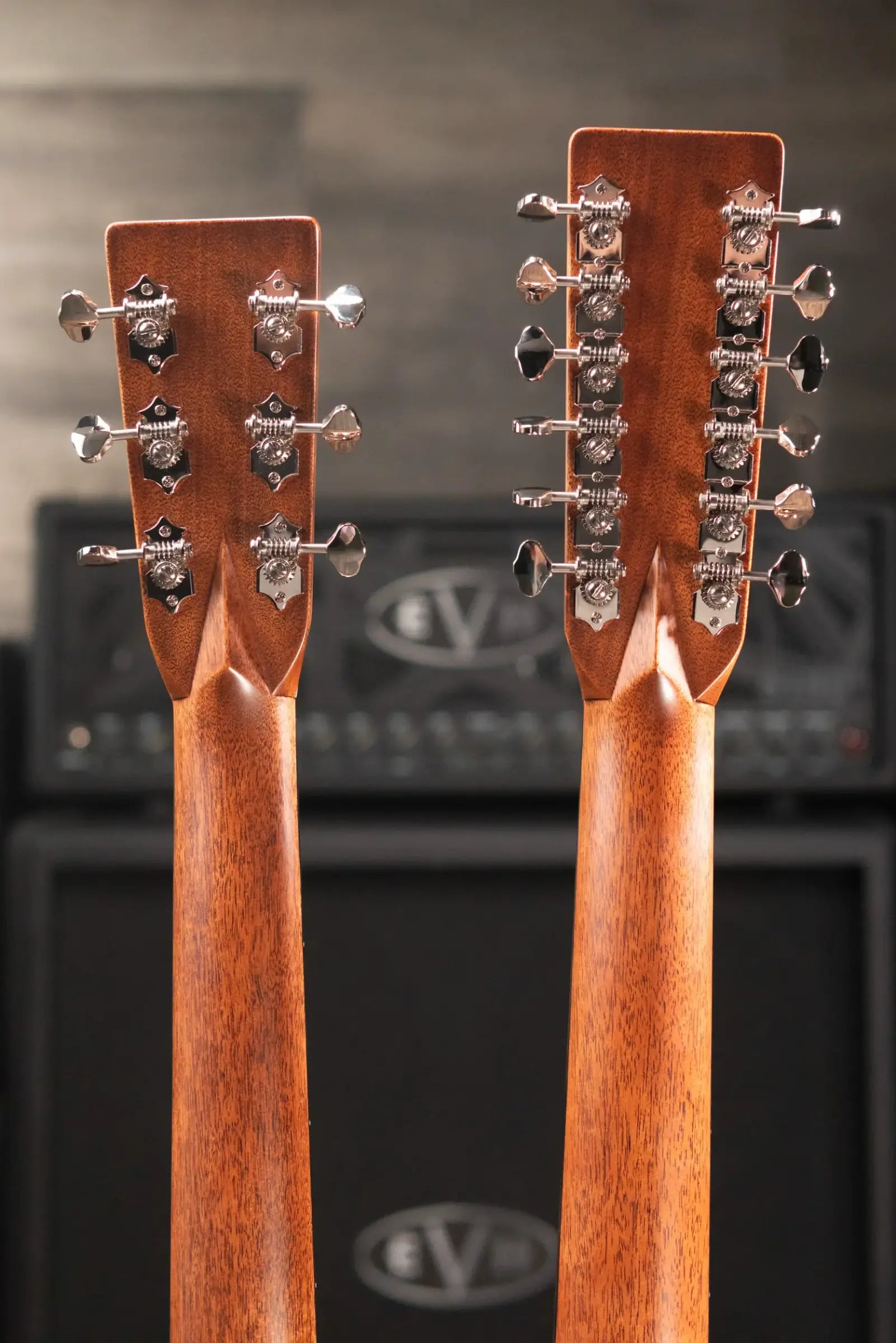 Martin Grand J-28E DN Double Neck Acoustic/Electric Guitar with Hardshell Case