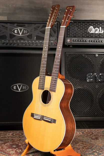 Martin Grand J-28E DN Double Neck Acoustic/Electric Guitar with Hardshell Case