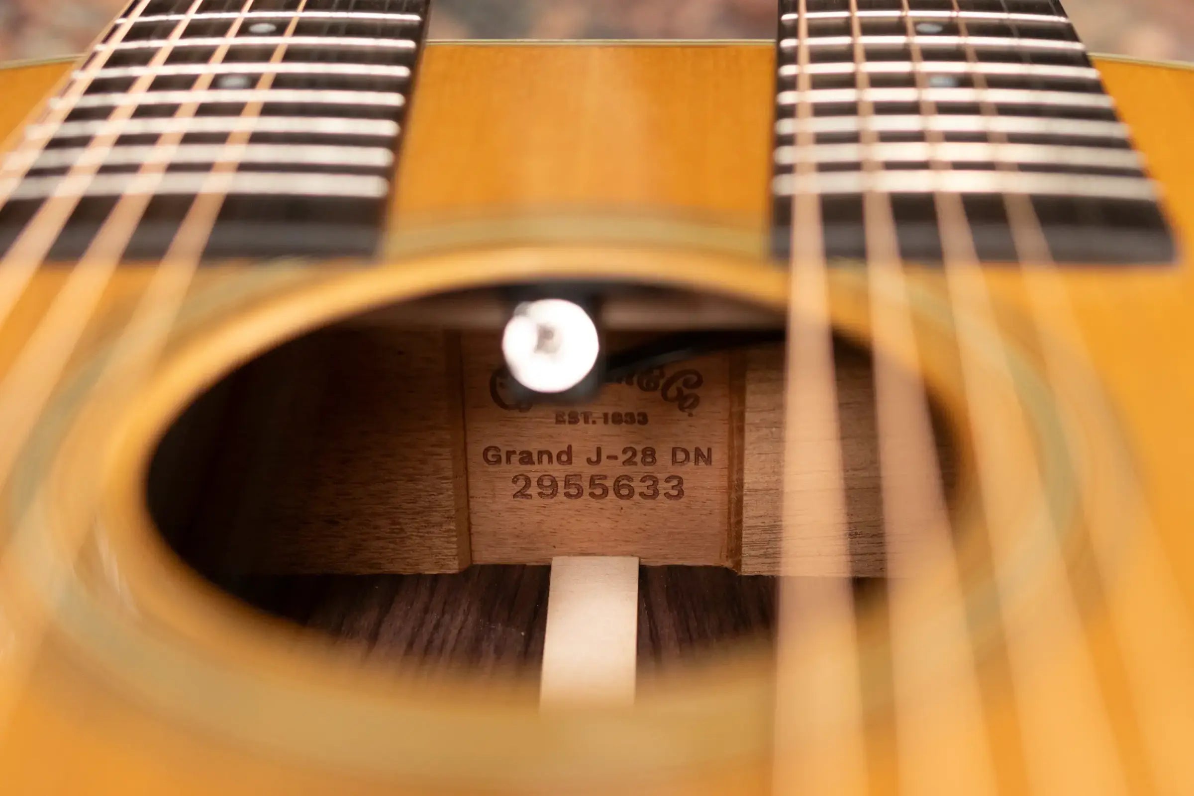 Martin Grand J-28E DN Double Neck Acoustic/Electric Guitar with Hardshell Case