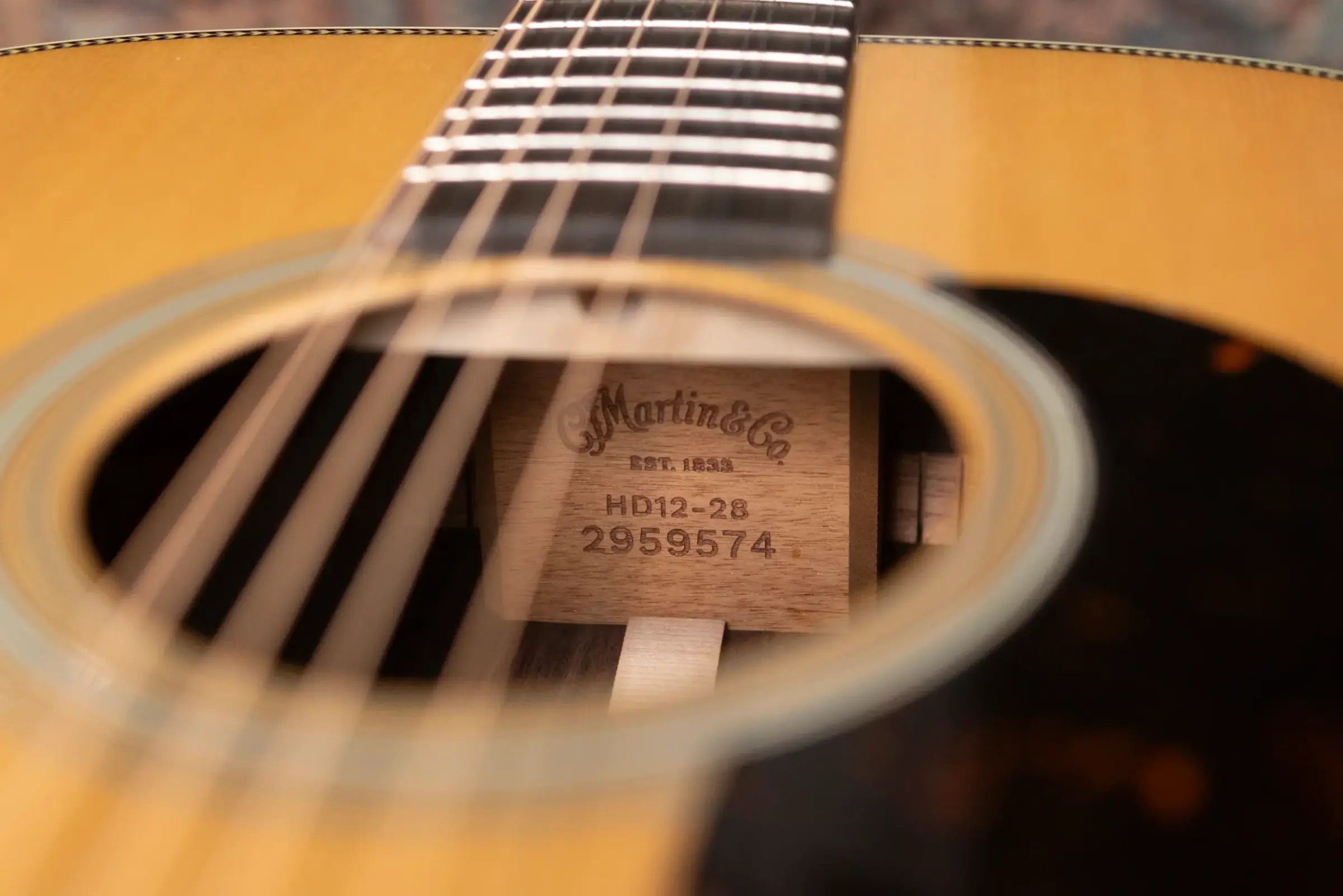 Martin HD12-28 12-String Dreadnought Acoustic Guitar with Hardshell Case