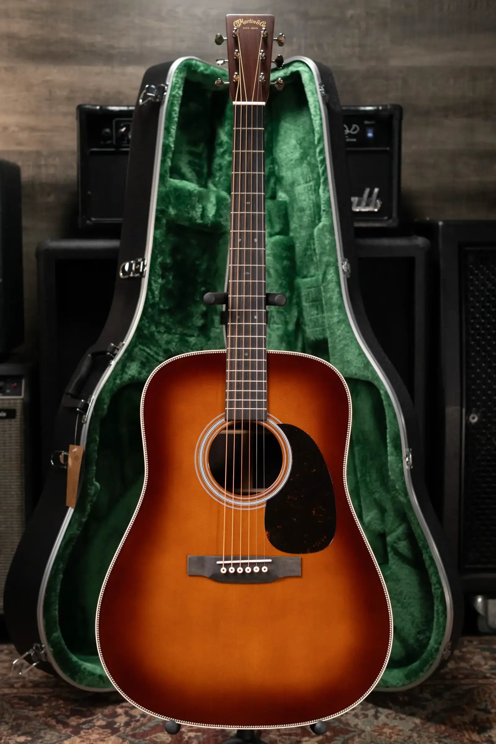 Martin HD-28 Standard Series Dreadnought Acoustic Guitar - 1933 Ambertone with Hardshell Case