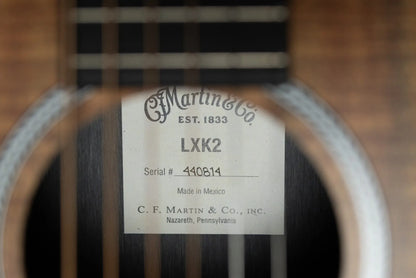 Martin LXK2 Little Martin Acoustic Guitar - Natural with Gig Bag