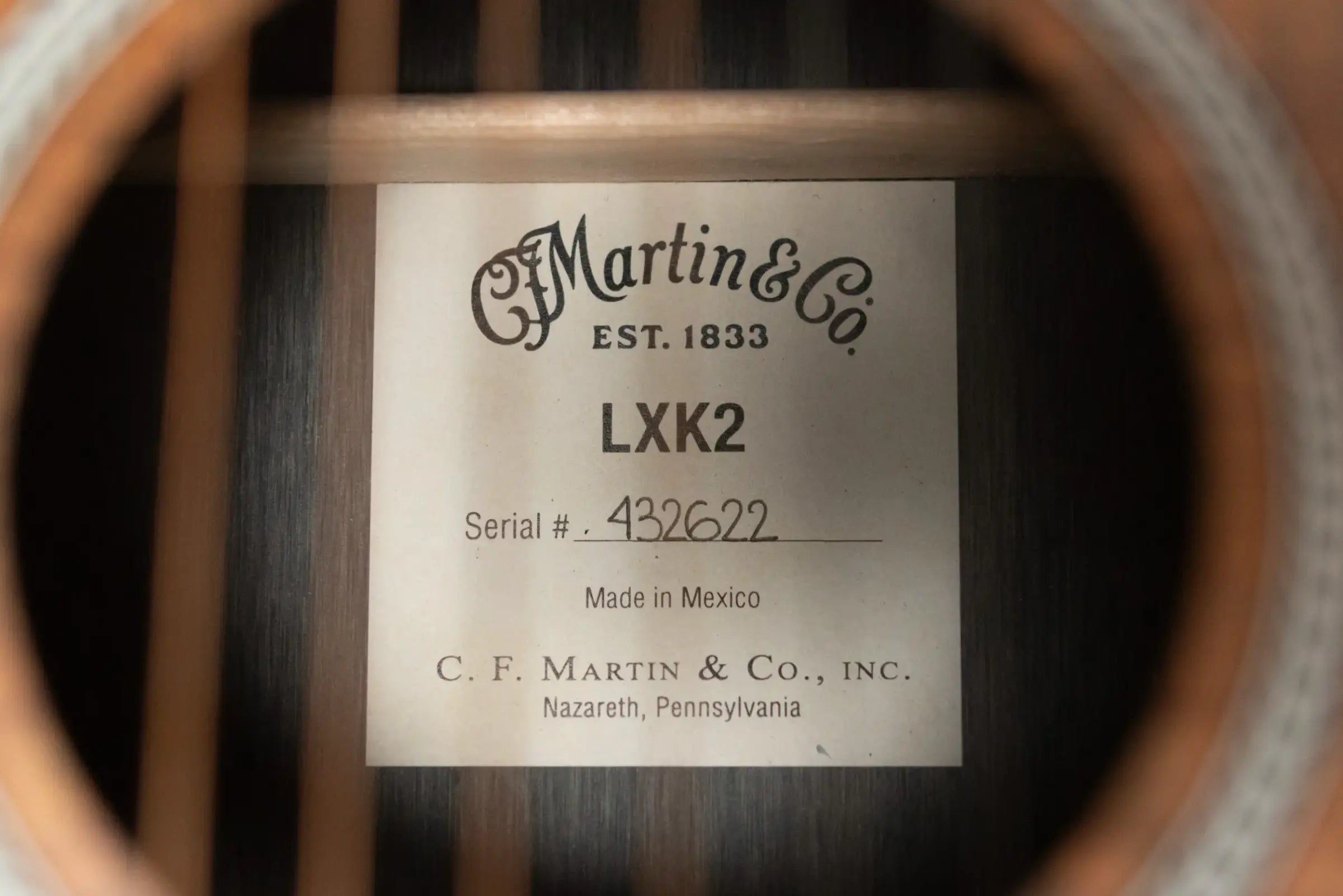 Martin LXK2 Little Martin Acoustic Guitar with Gig Bag