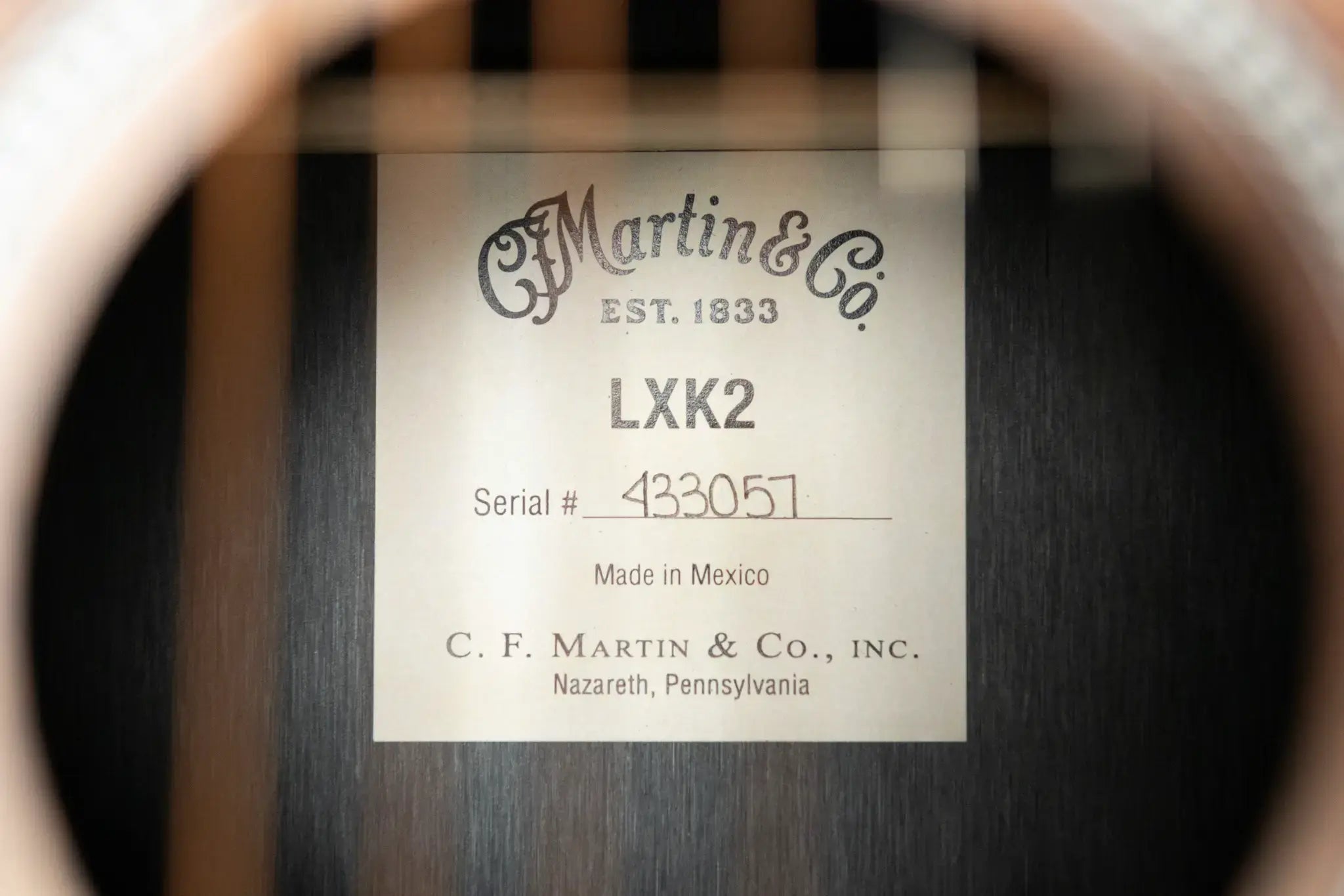 Martin LXK2 Little Martin Acoustic with Gig Bag