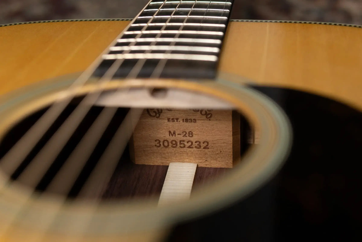 Martin Limited Edition M-28 Standard Series Acoustic Guitar - Natural with Hardshell Case