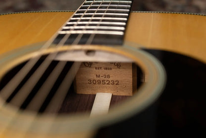 Martin Limited Edition M-28 Standard Series Acoustic Guitar - Natural with Hardshell Case