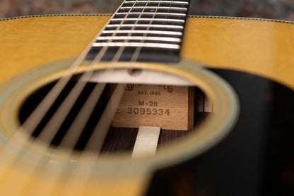 Martin Limited Edition M-28 Standard Series Acoustic Guitar - Natural with Hardshell Case