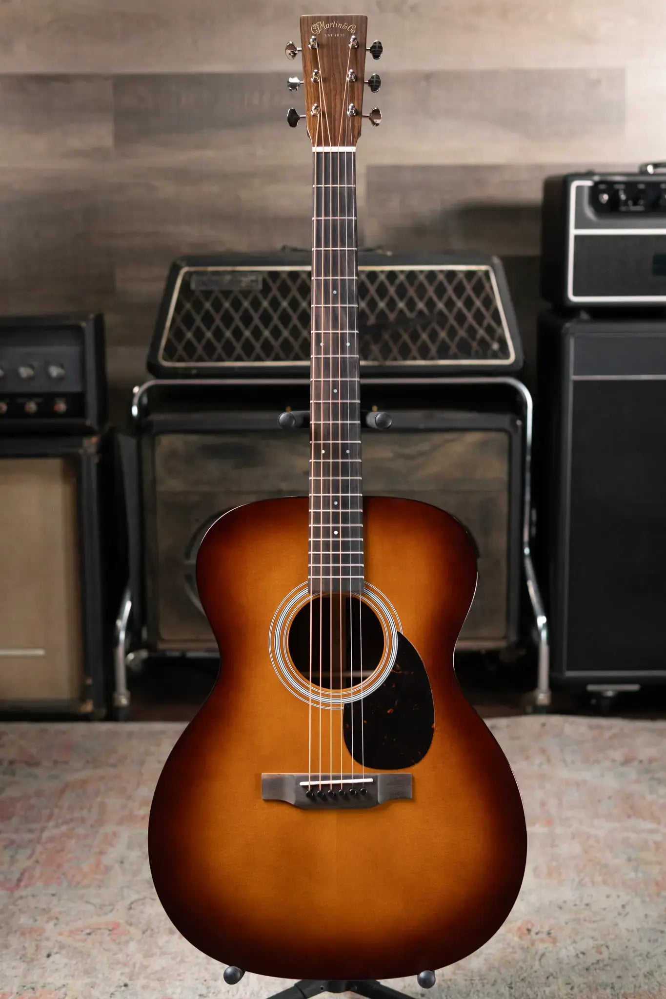 Martin OM-21 1933 Acoustic Guitar - Ambertone with Hardshell Case