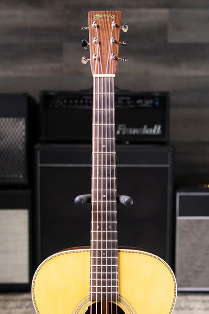 Martin OM-28E Acoustic/Electric Guitar - Natural with L.R. Baggs Anthem Electronics and Hardshell Case - Used