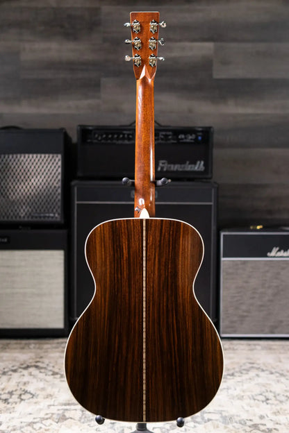 Martin OM-28E Acoustic/Electric Guitar - Natural with L.R. Baggs Anthem Electronics and Hardshell Case - Used