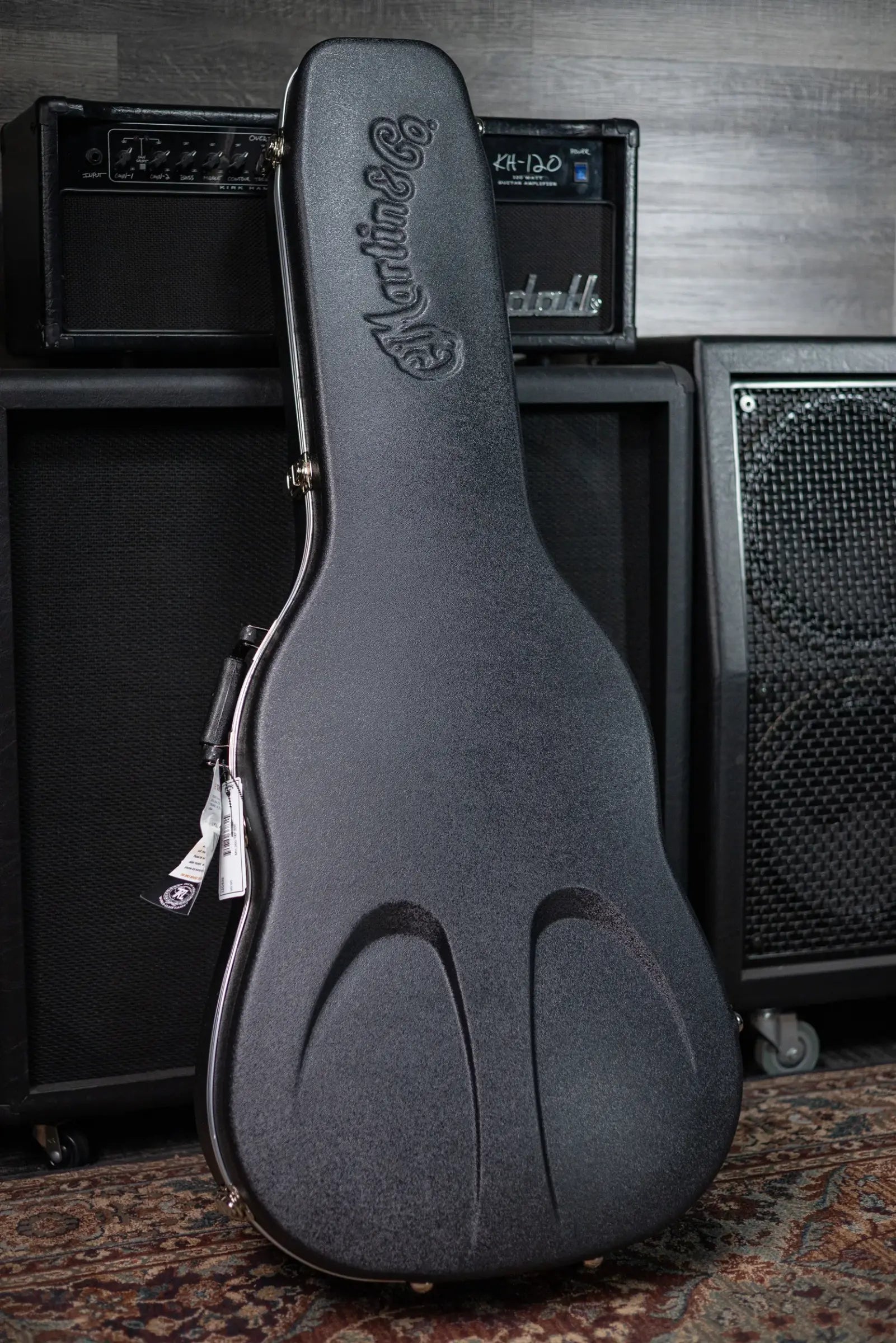 Martin OM-28E Standard Series Acoustic/Electric Guitar with Hardshell Case
