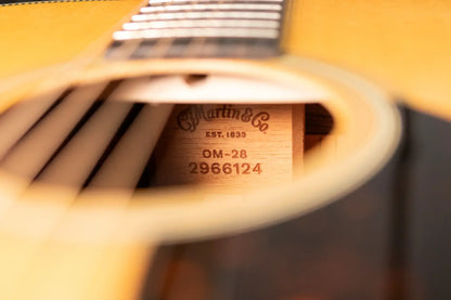 Martin OM-28 Acoustic Guitar with Hardshell Case